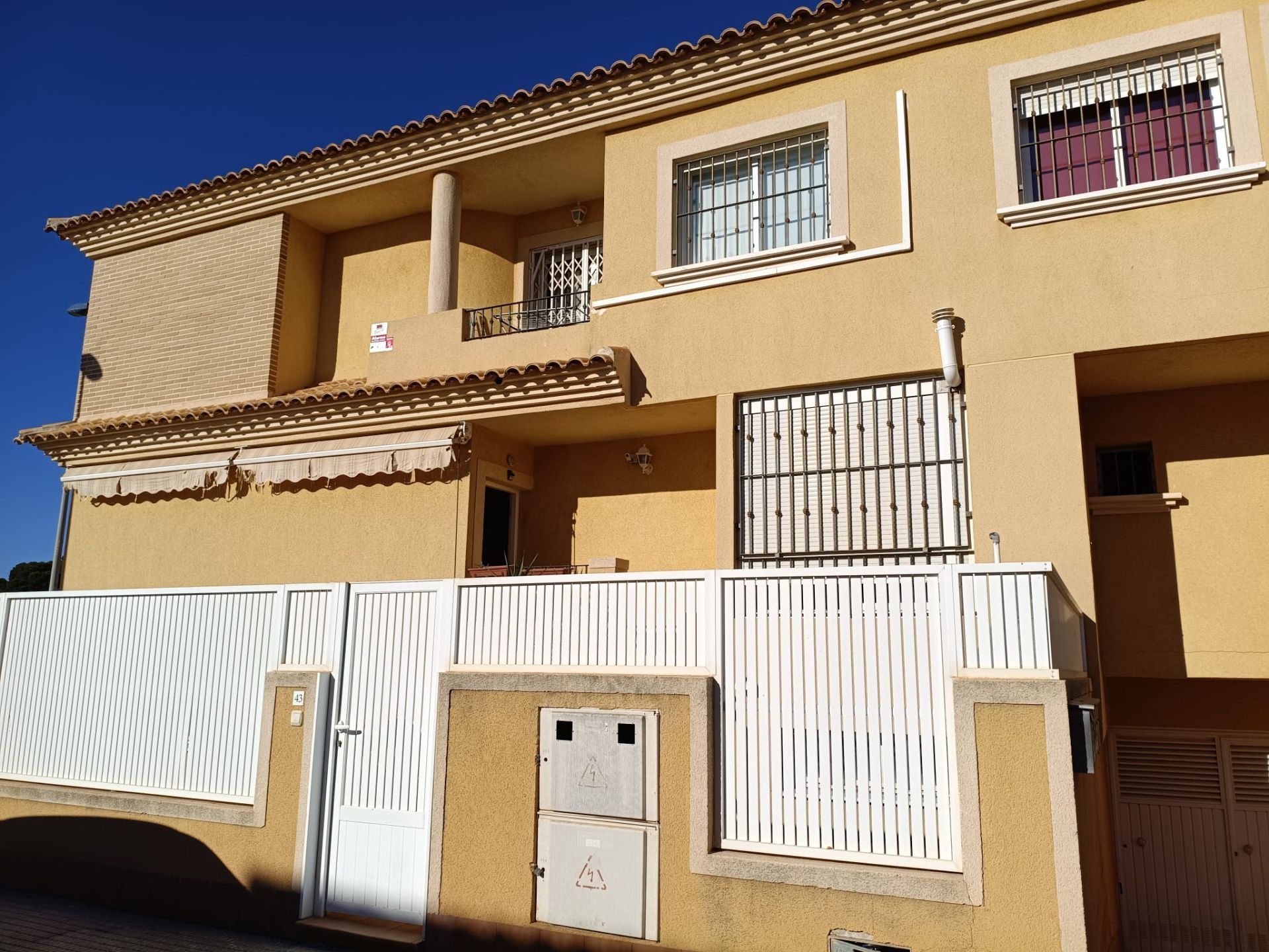Exterior view of Duplex for sale in San Pedro del Pinatar  with Air Conditioner, Heating and Private garden