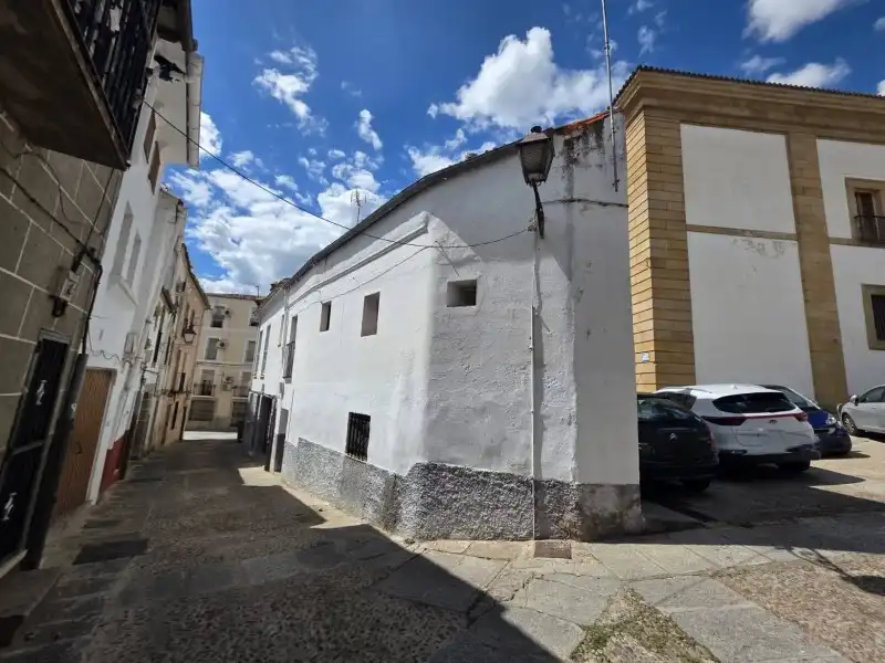 Vista exterior de Casa o xalet en venda en Plasencia amb Jardí privat i Balcó