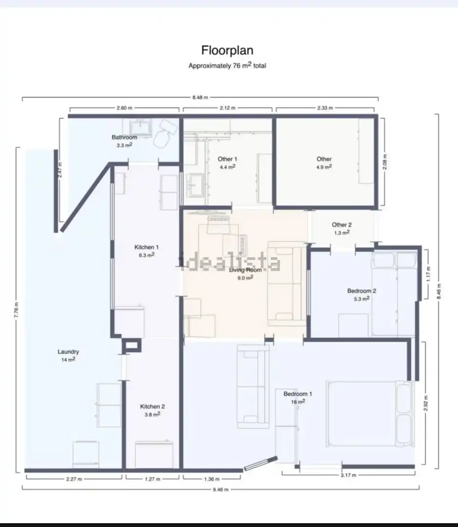 Piso en venta en Barcelona con Terraza y Balcón