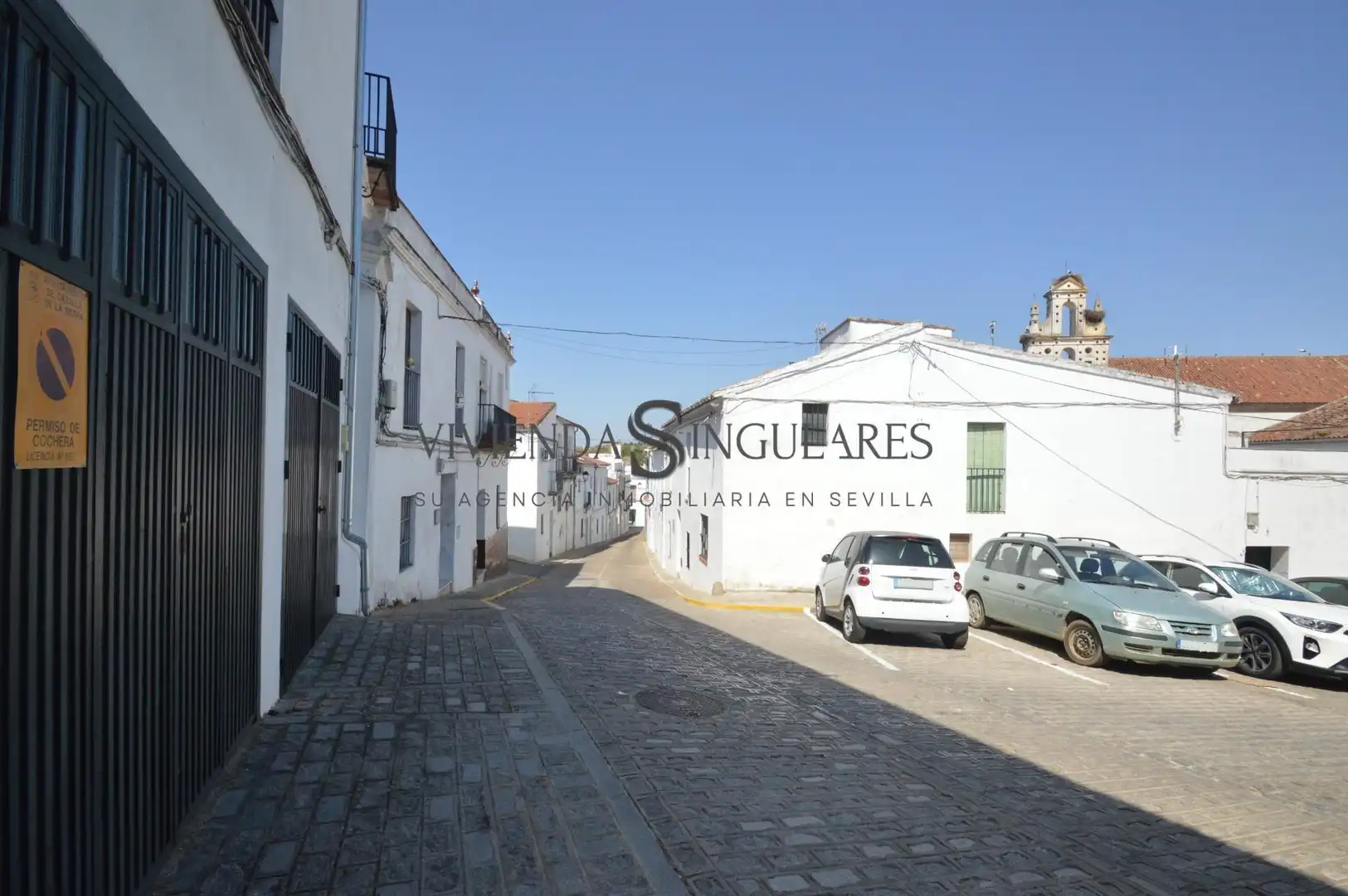 Vista exterior de Casa adosada en venta en Cazalla de la Sierra con Aire acondicionado, Calefacción y Terraza