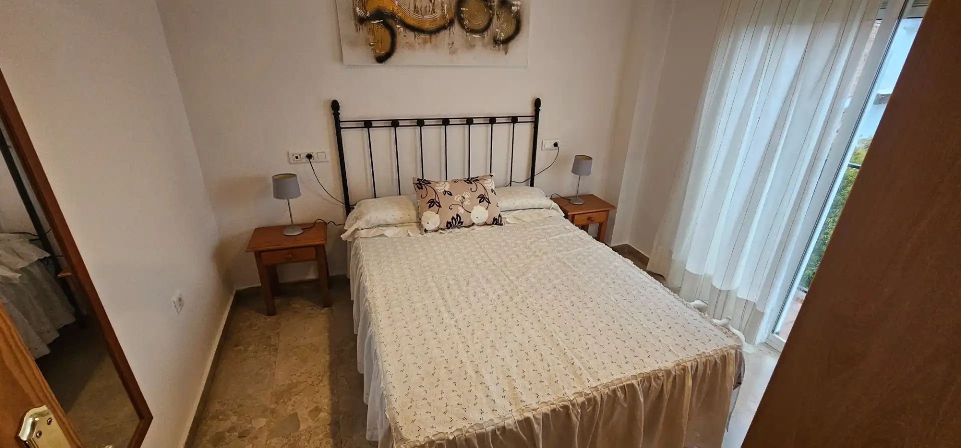 Bedroom of Flat for rent in Maracena  with Air Conditioner, Furnished and Washing machine