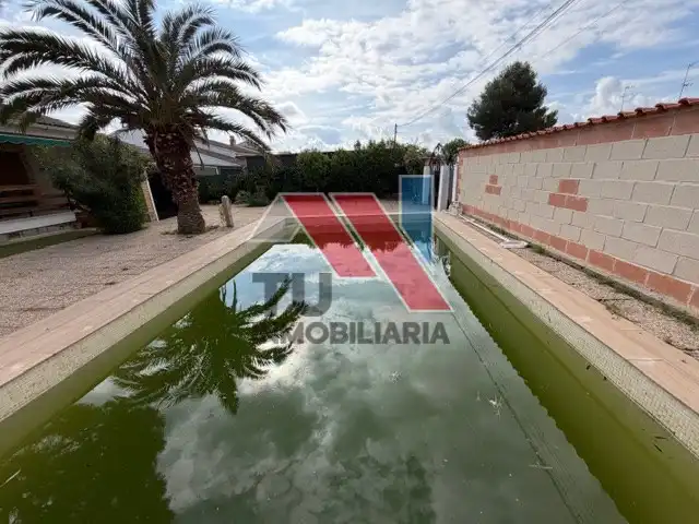 Piscina de Casa o xalet en venda en Villamiel de Toledo amb Aire condicionat, Terrassa i Piscina