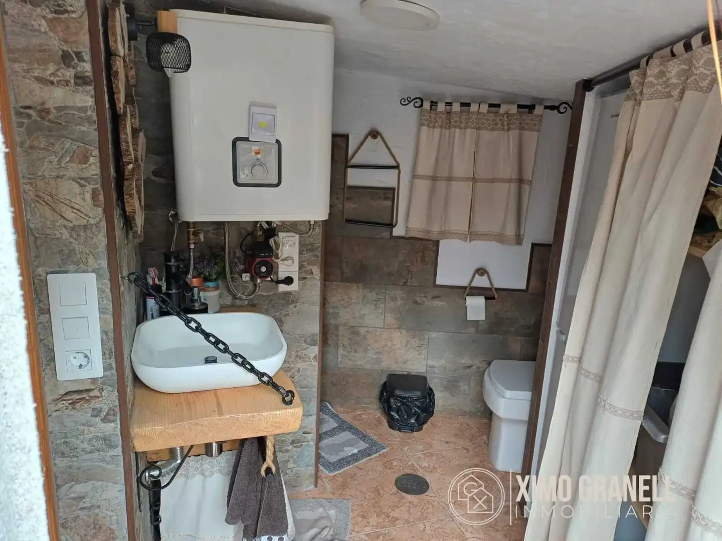 Baño de Casa o chalet en venta en Chóvar con Calefacción y Amueblado