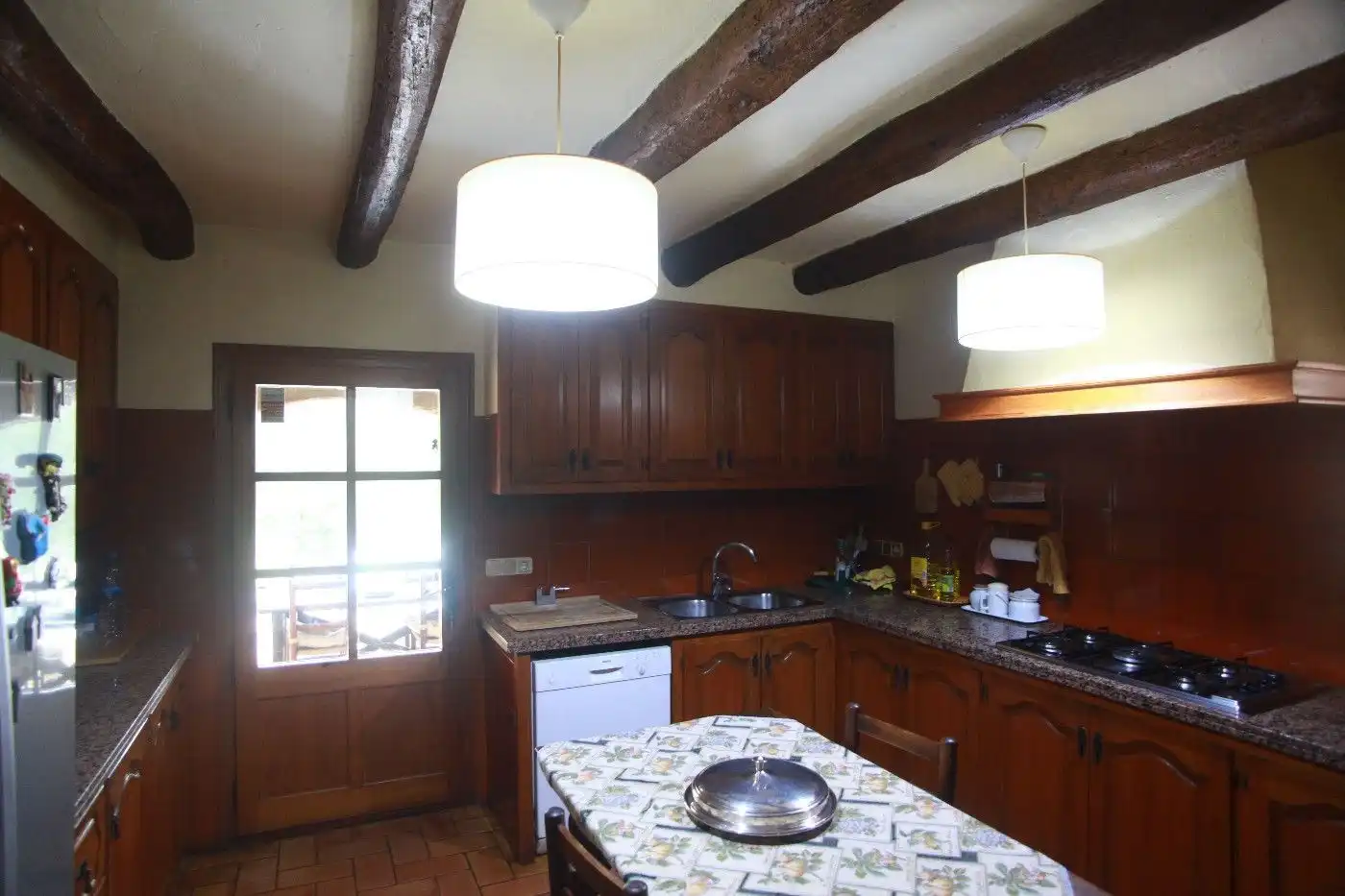 Küche von Country house zum Verkauf in Santa Cristina d'Aro mit Terrasse, Abstellraum und Schwimmbad