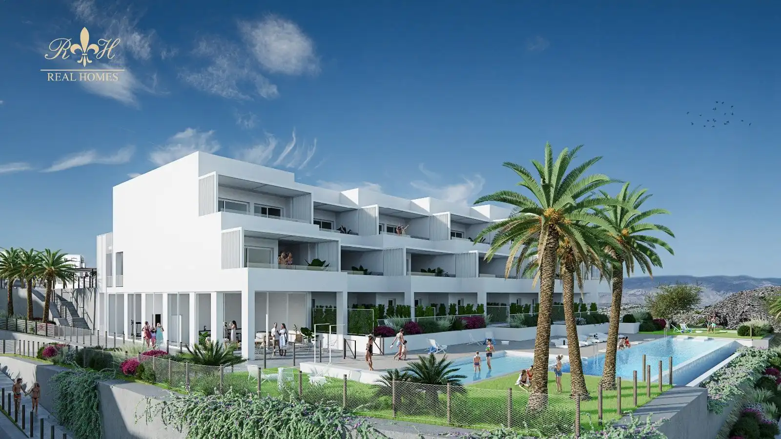 Vista exterior de Piso en venta en Villajoyosa / La Vila Joiosa con Terraza, Trastero y Piscina