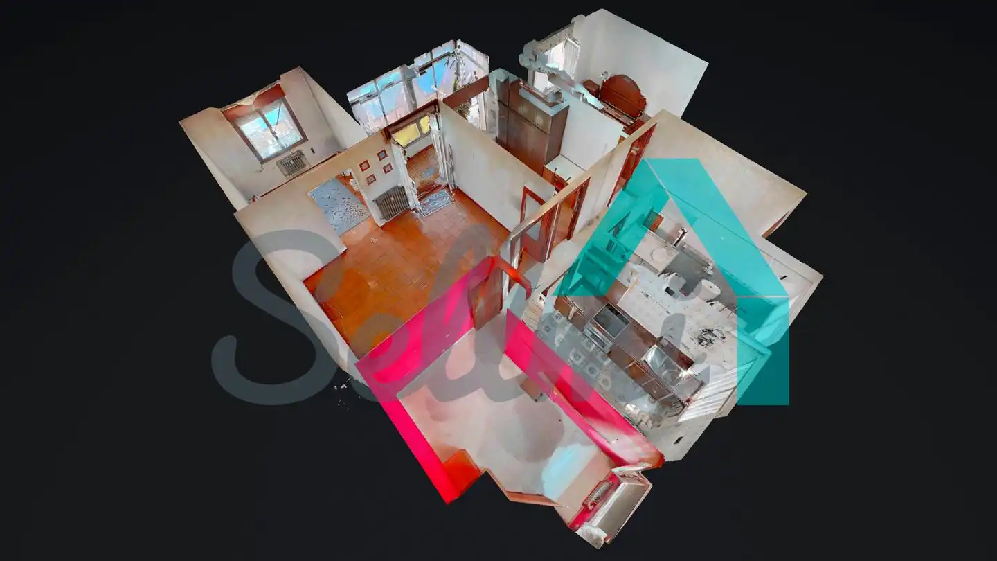 Küche von Wohnung zum Verkauf in Avilés mit Heizung und Terrasse