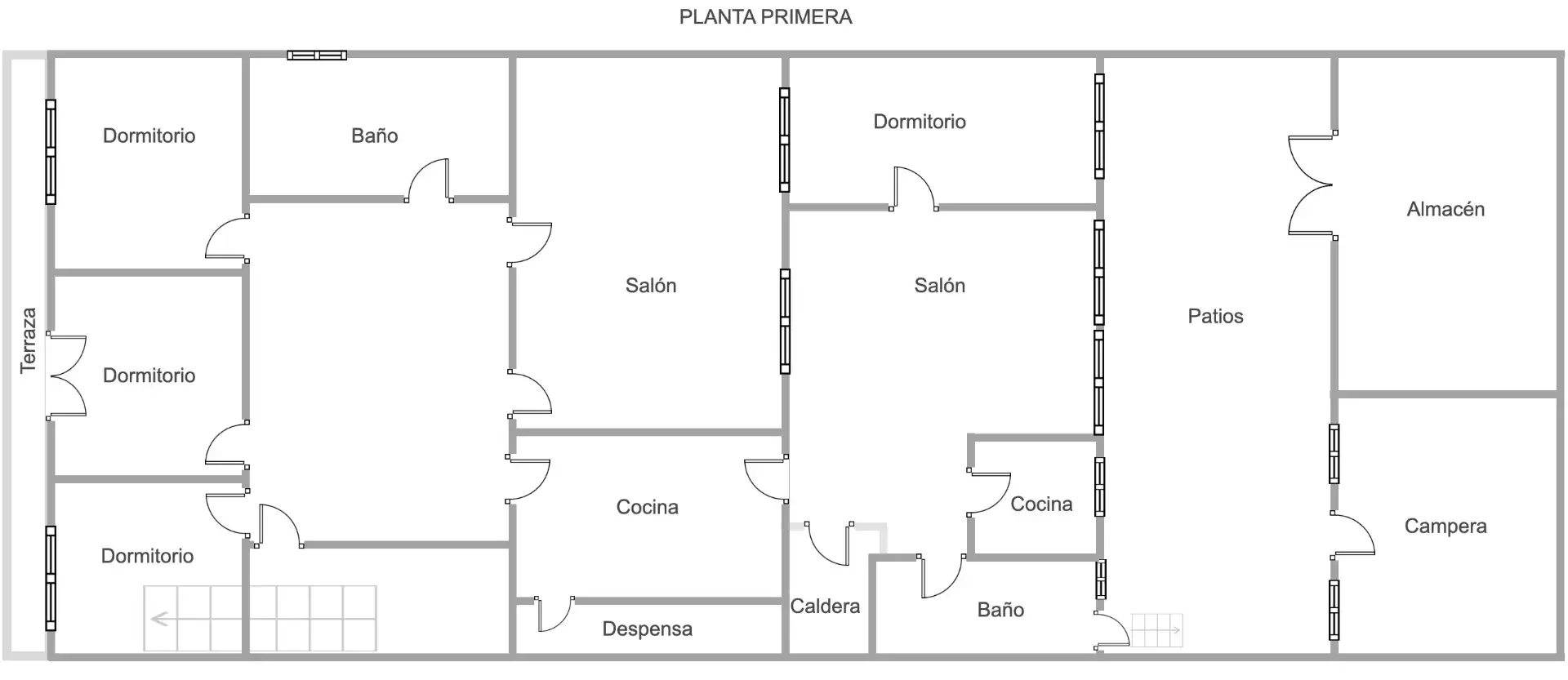 House with terrace for sale in Calle Padre López, imagen 72
