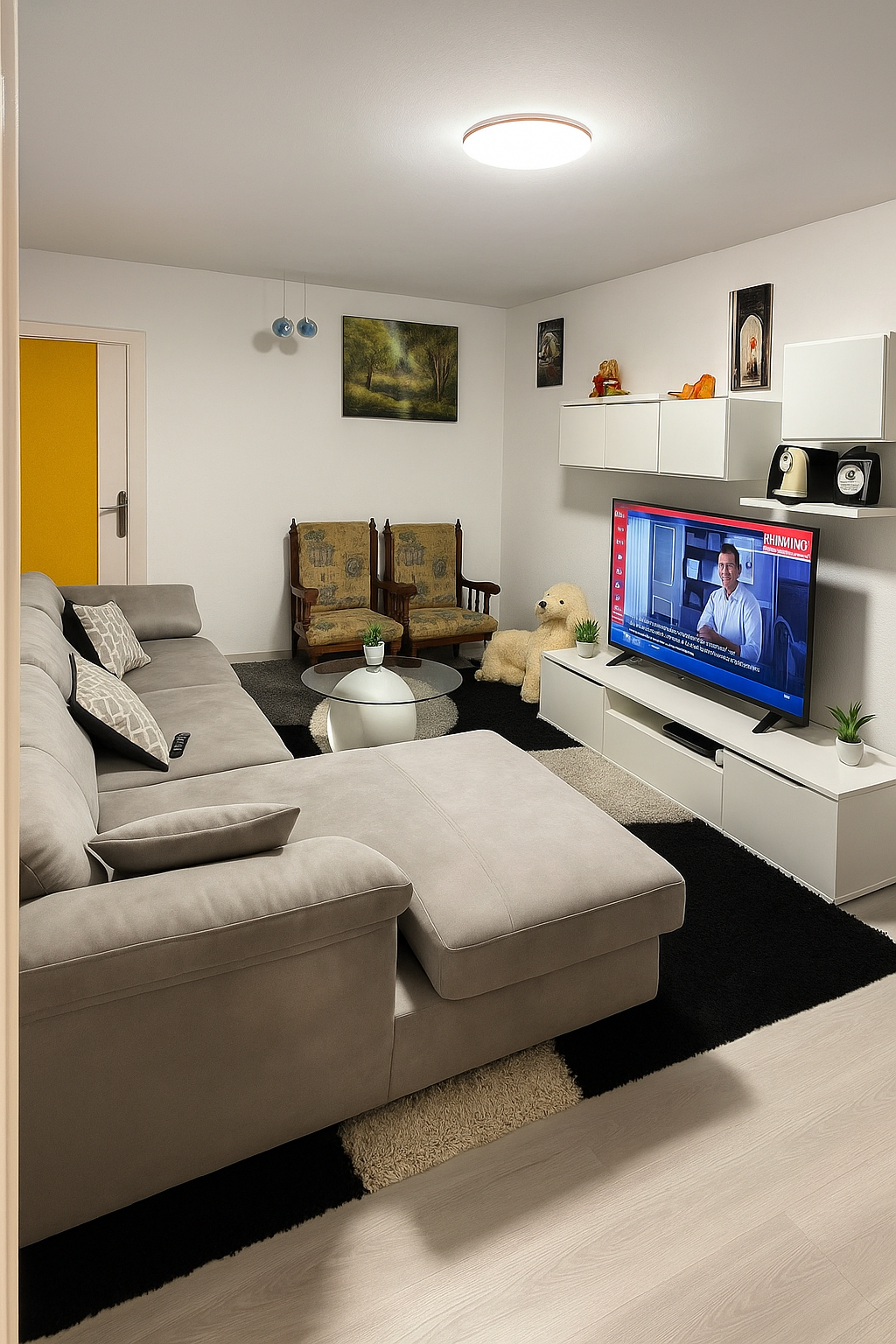 Sala d'estar de Apartament en venda en Olot