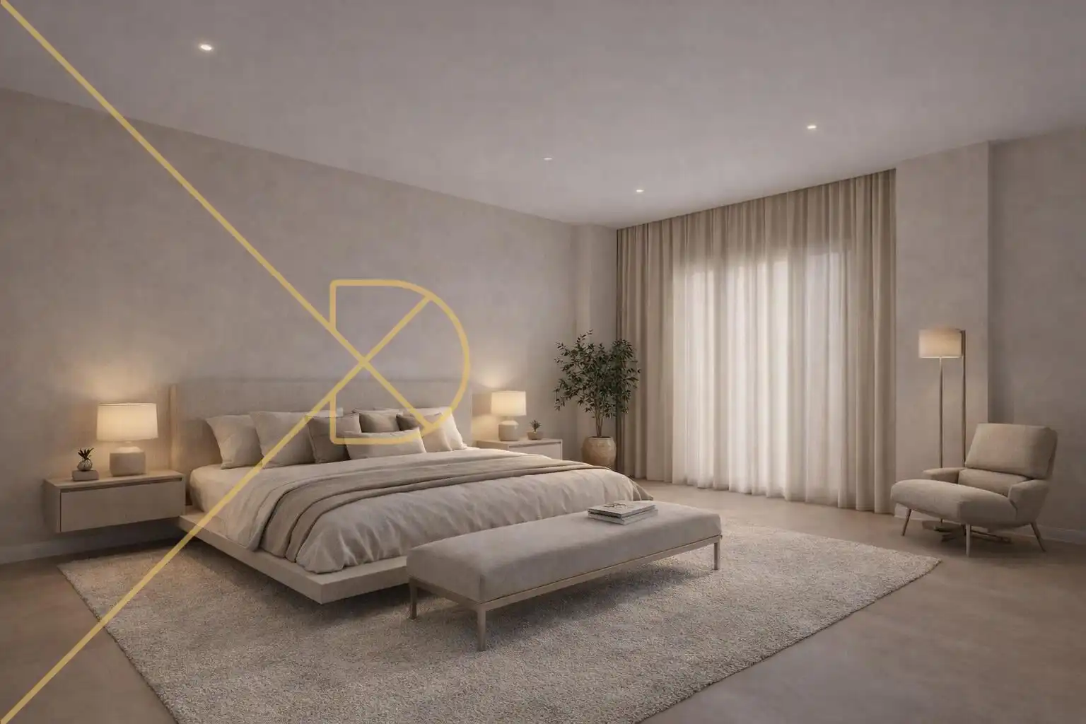 Bedroom of Houses for sale in Barcelona  with Parquet flooring