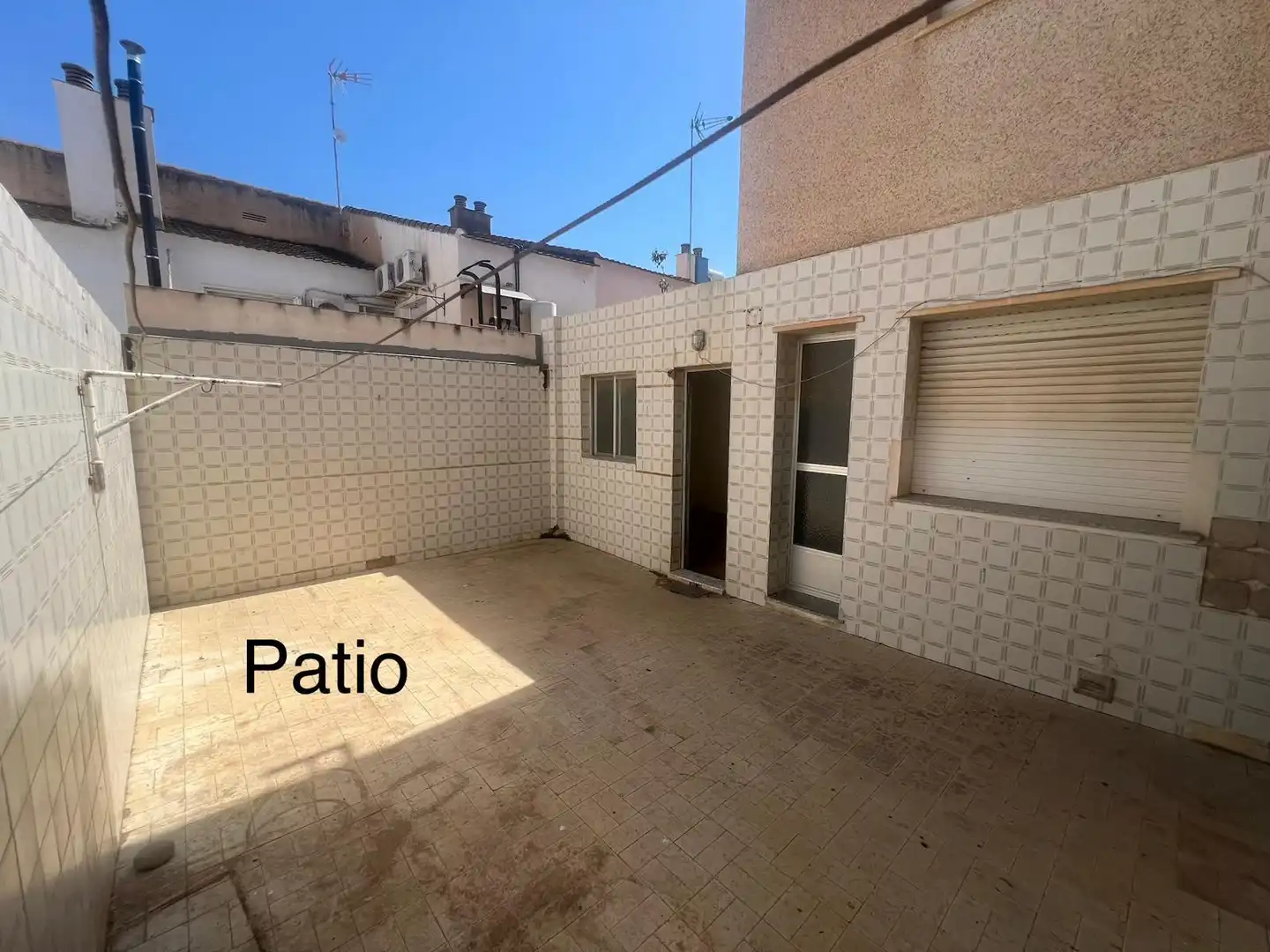 Terraza de Casa adosada en venta en Cartagena con Jardín privado, Trastero y Balcón