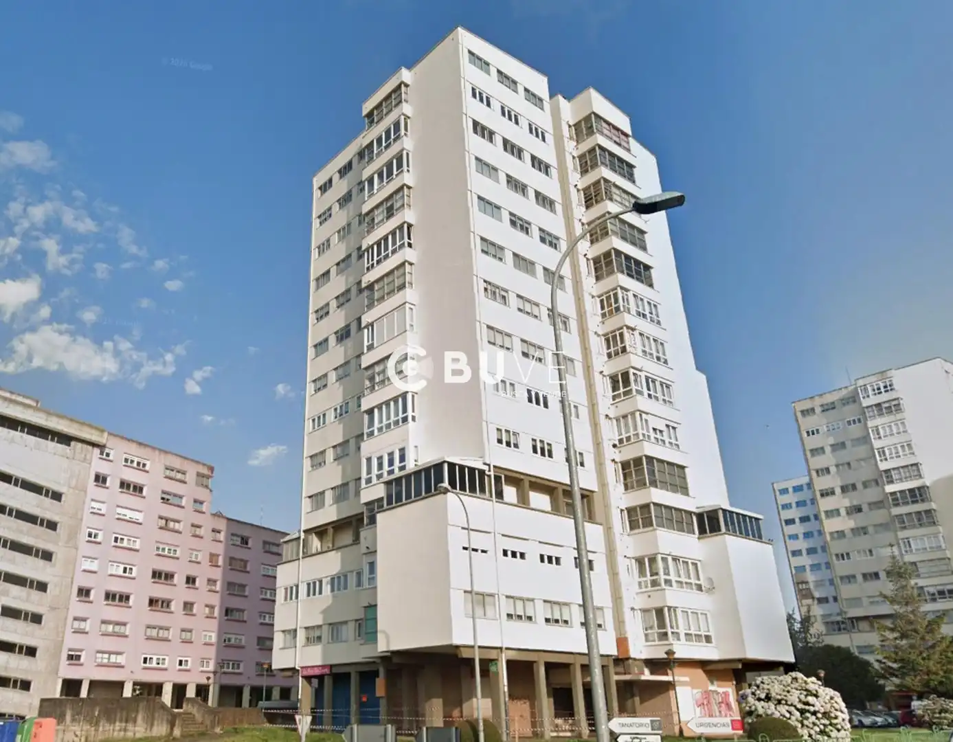 Exterior view of Flat for sale in Ferrol  with Heating, Terrace and Furnished