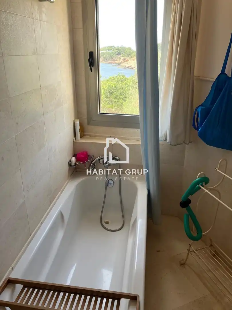 Bathroom of Flat for rent in Sant Antoni de Portmany  with Air Conditioner, Heating and Terrace