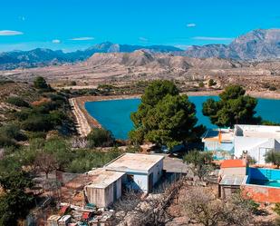 Vista exterior de Finca rústica en venda en Busot amb Jardí privat, Terrassa i Piscina