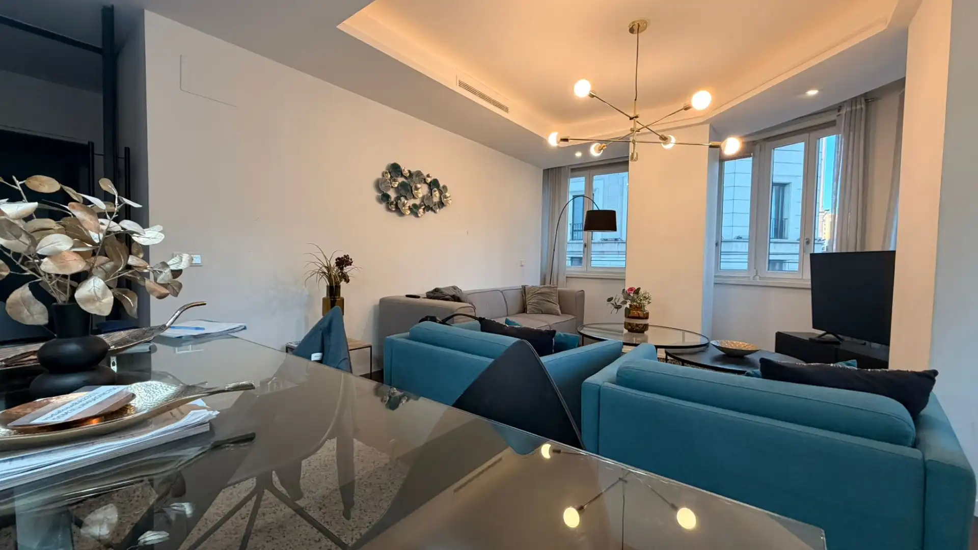 Sala de estar de Piso en venta en Madrid con Aire acondicionado, Calefacción y Amueblado