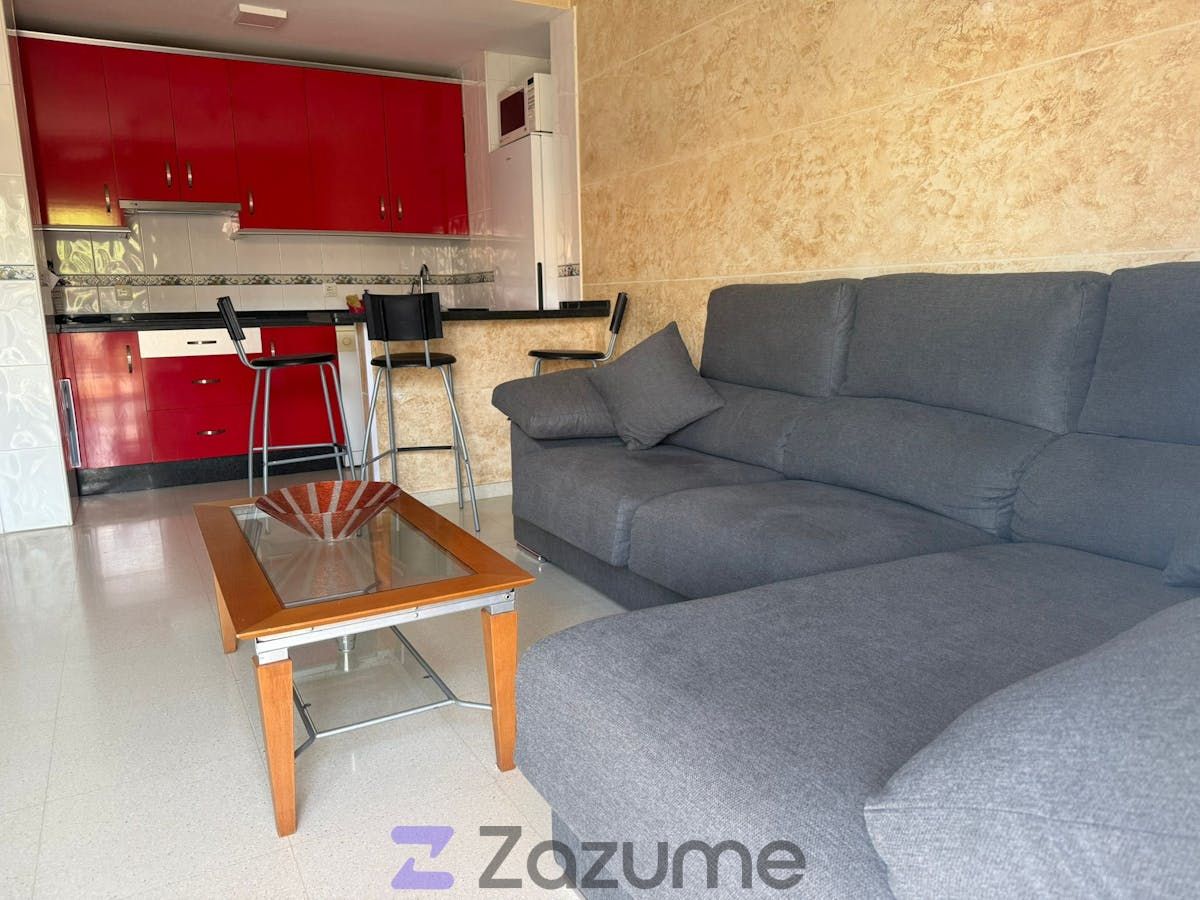 Sala de estar de Piso de alquiler en Rincón de la Victoria con Aire acondicionado, Calefacción y Terraza