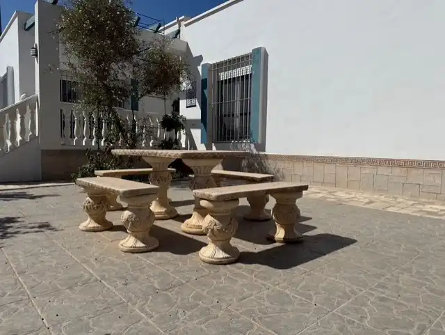 Terraza de Casa o chalet en venta en Almería con Aire acondicionado, Jardín privado y Terraza