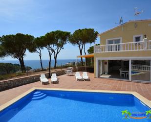 Garden of House or chalet to rent in Lloret de Mar  with Air Conditioner, Terrace and Swimming Pool