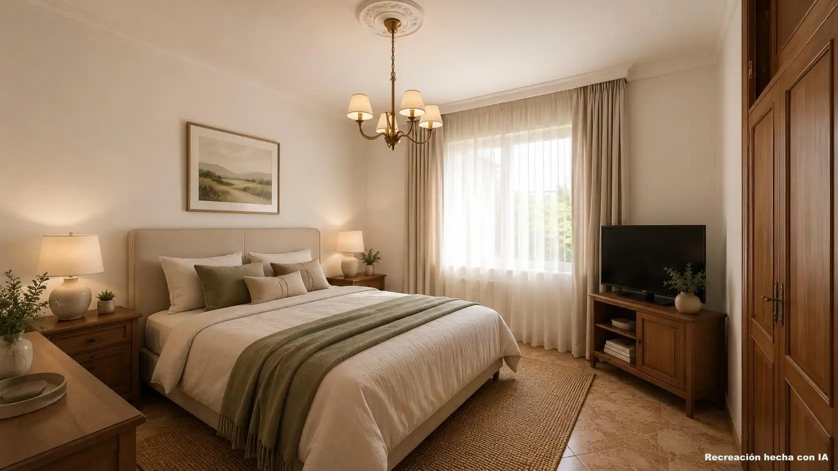 Habitación de Casa o chalet en venta en A Lama   con Calefacción, Trastero y Balcón