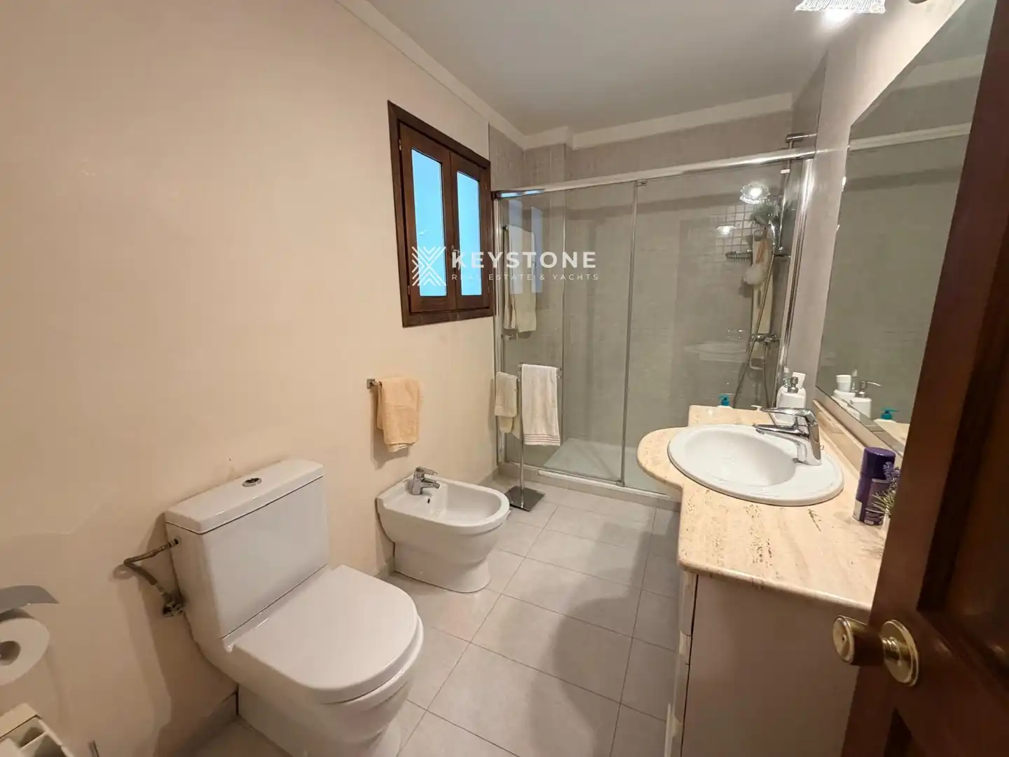 Badezimmer von Wohnung zur Miete in  Palma de Mallorca mit Klimaanlage und Terrasse