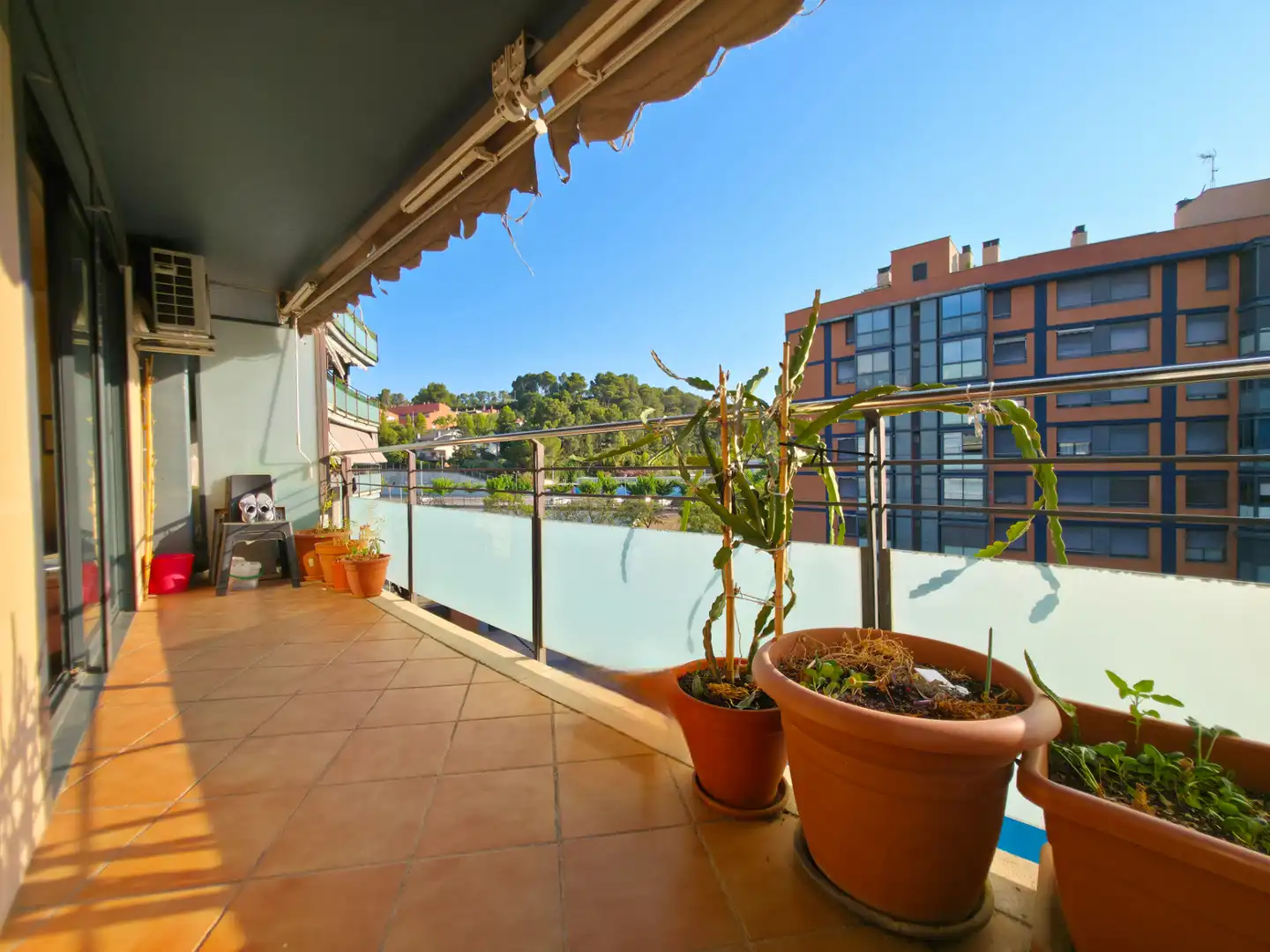 Terrace of Flat for sale in Sant Andreu de la Barca  with Air Conditioner, Heating and Terrace