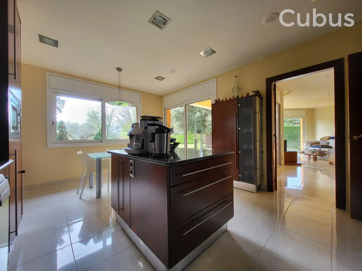 Kitchen of Houses for sale in Les Preses  with Air Conditioner, Heating and Terrace