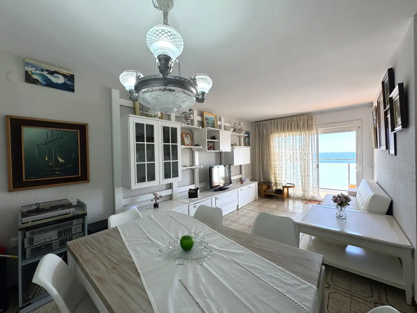 Dining room of Flat for sale in Santa Susanna  with Terrace, Furnished and Balcony