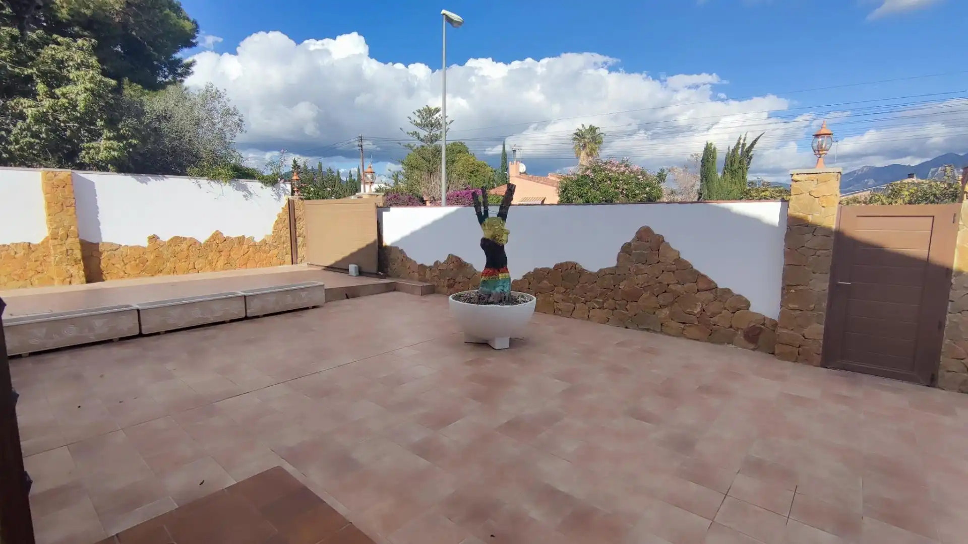 Terraza de Casa o chalet en venta en Mutxamel con Aire acondicionado, Calefacción y Jardín privado
