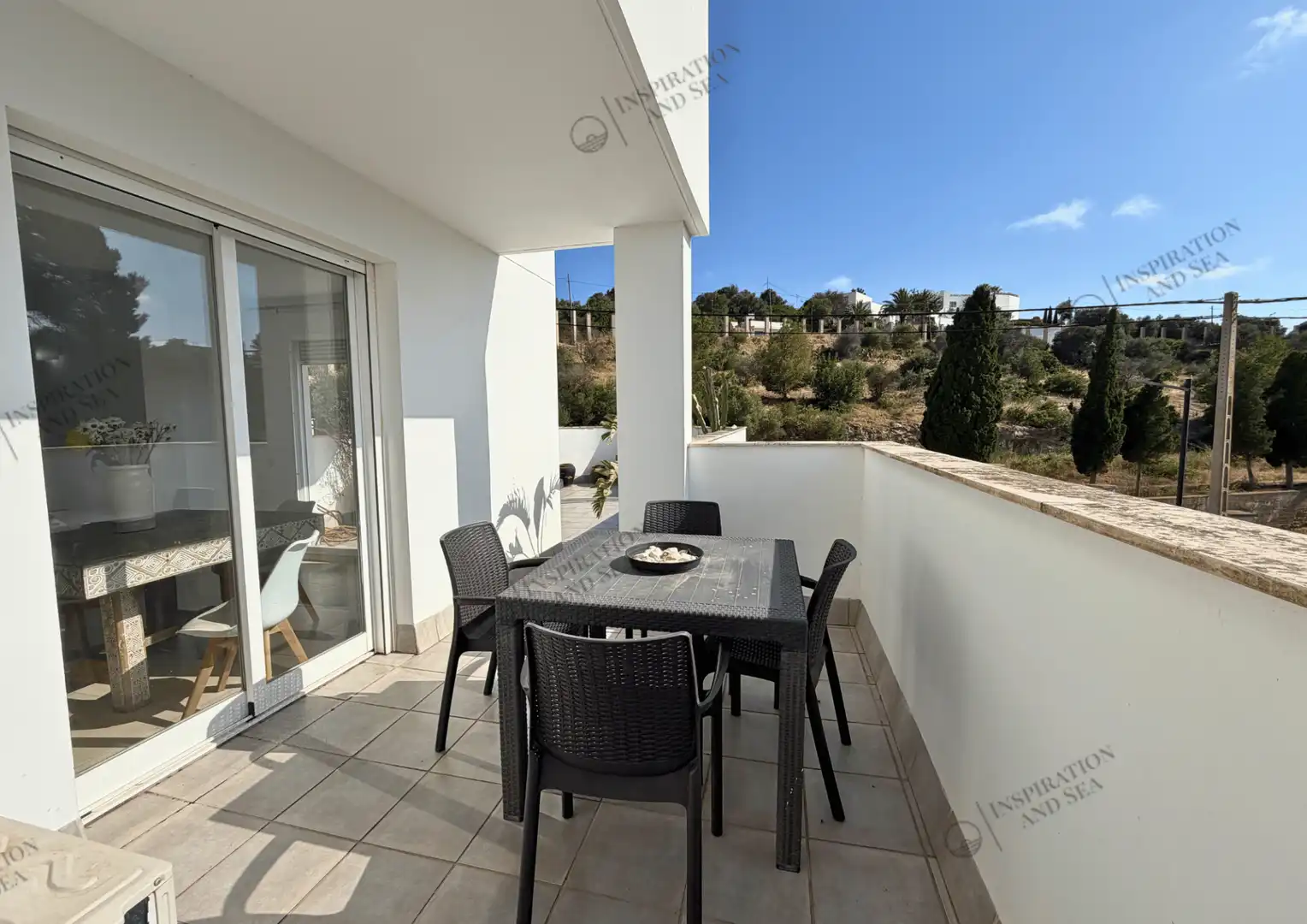 Terrasse von Wohnung zum Verkauf in Eivissa mit Klimaanlage, Terrasse und Möbliert
