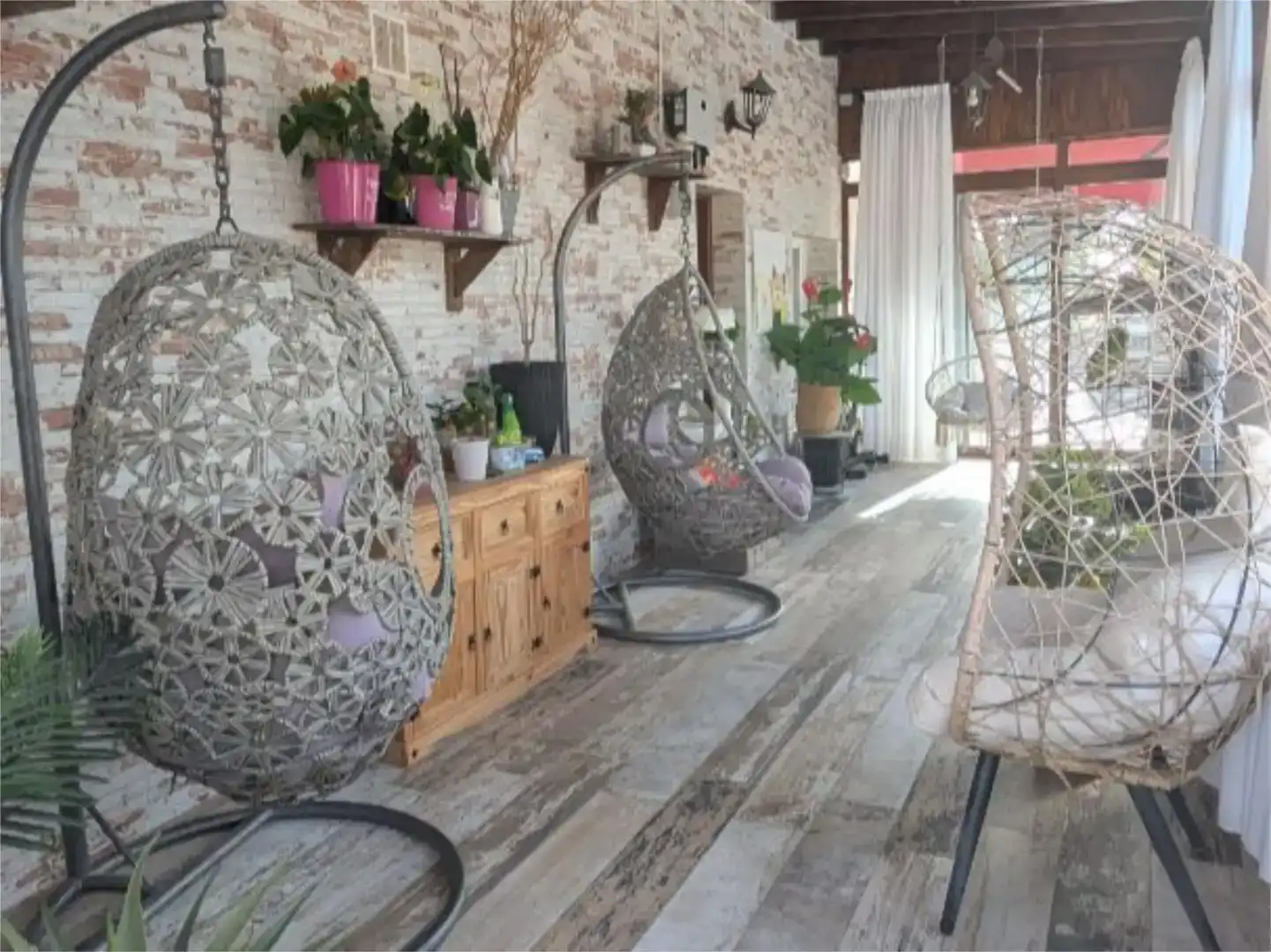 Terrasse von Wohnung zum Verkauf in Elche / Elx mit Klimaanlage, Privatgarten und Abstellraum