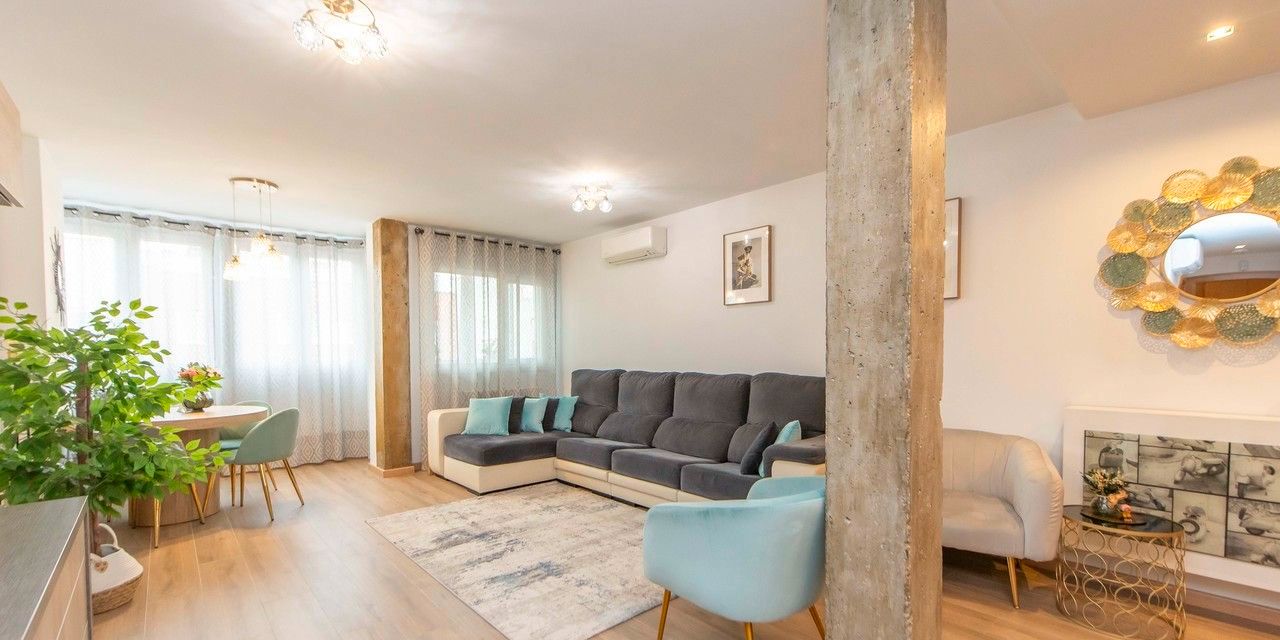 Living room of Flat for sale in Valdemoro  with Air Conditioner, Heating and Terrace