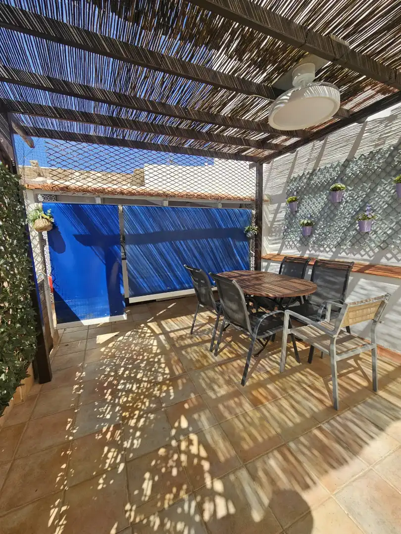 Terrassa de Casa o xalet de lloguer en Cartagena amb Jardí privat, Moblat i Forn