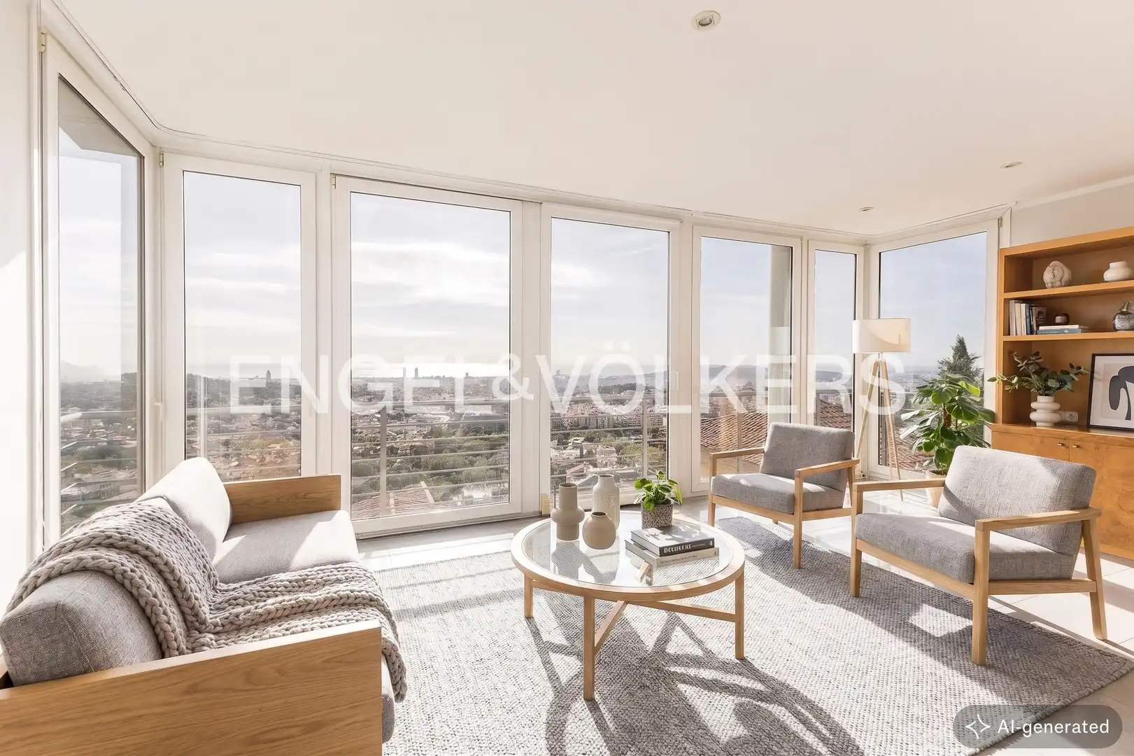 Living room of Houses for sale in Barcelona  with Air Conditioner, Heating and Private garden
