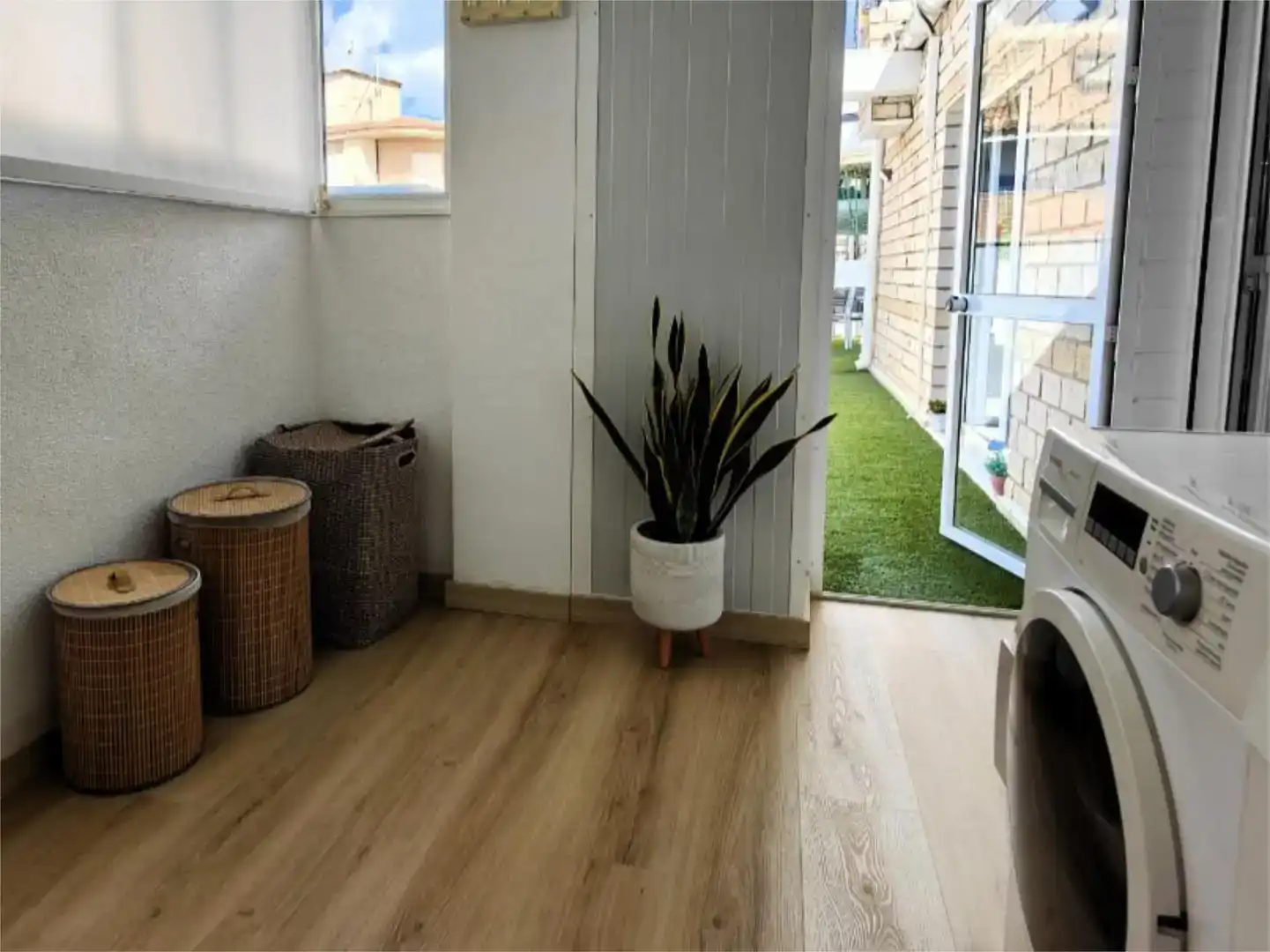 Balcony of Flat for sale in Ibi  with Air Conditioner, Private garden and Furnished