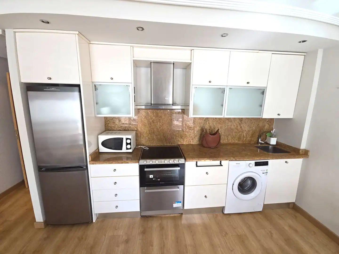 Kitchen of Apartments for rent in Cáceres  with Air Conditioner, Heating and Furnished