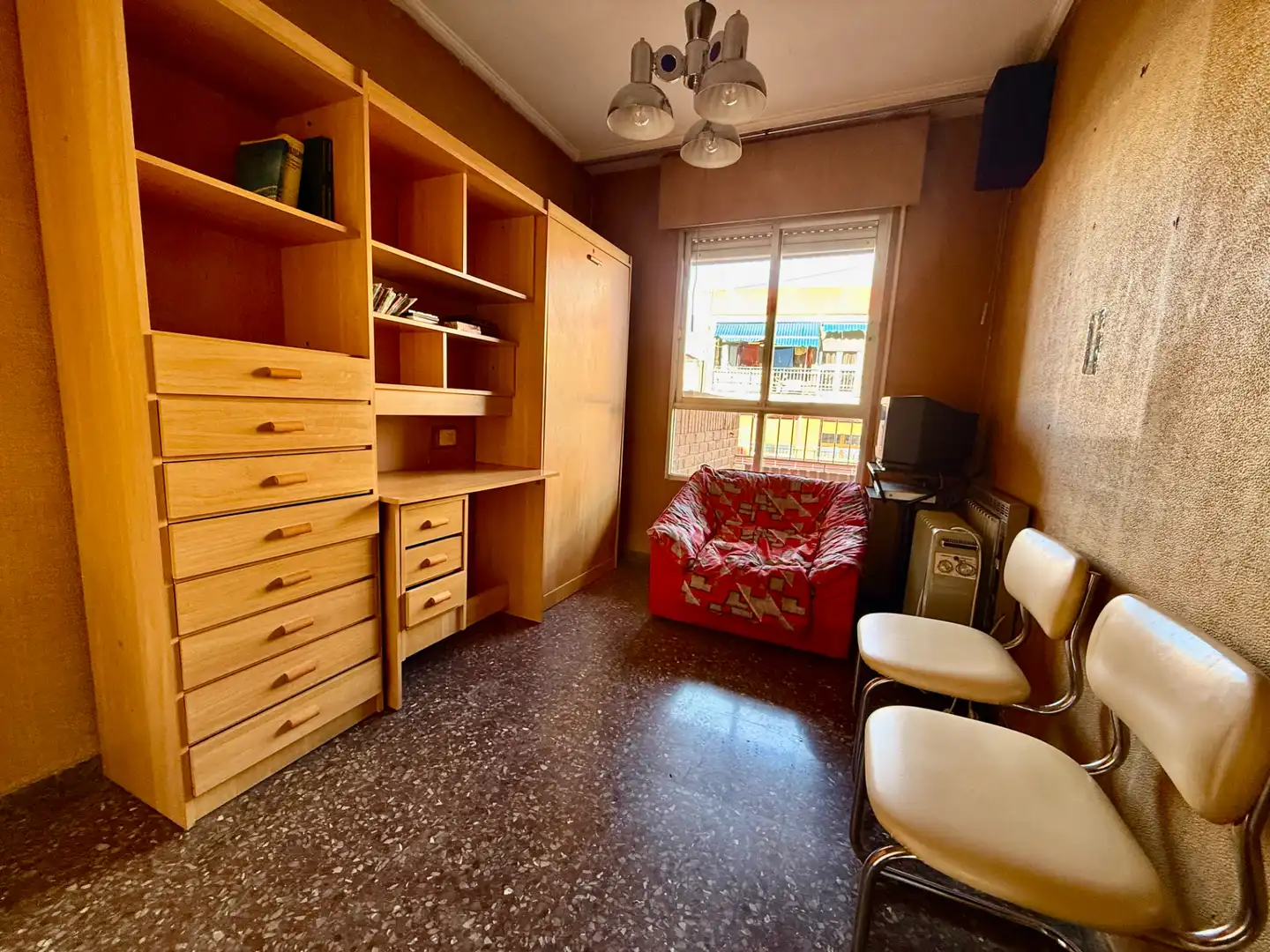 Bedroom of Flat for sale in Murcia  with Storage room and Balcony