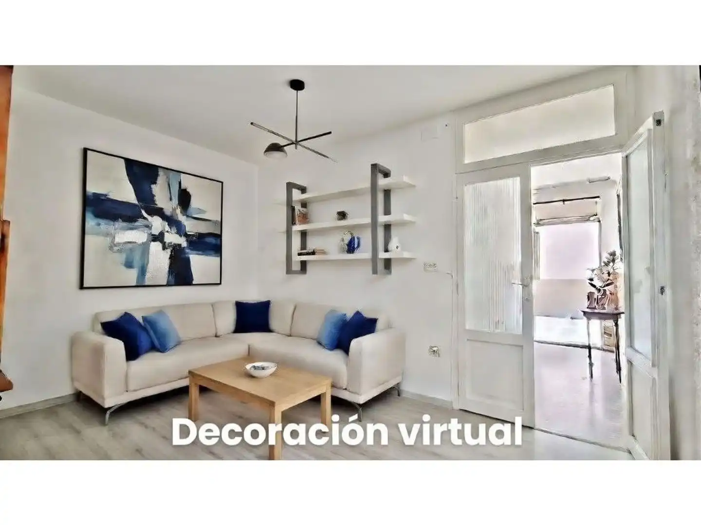 Sala d'estar de Finca rústica en venda en Burriana / Borriana