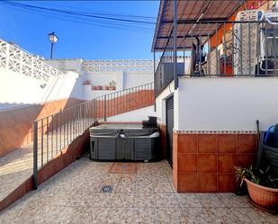 Exterior view of Single-family semi-detached for sale in Marbella  with Heating, Terrace and Storage room