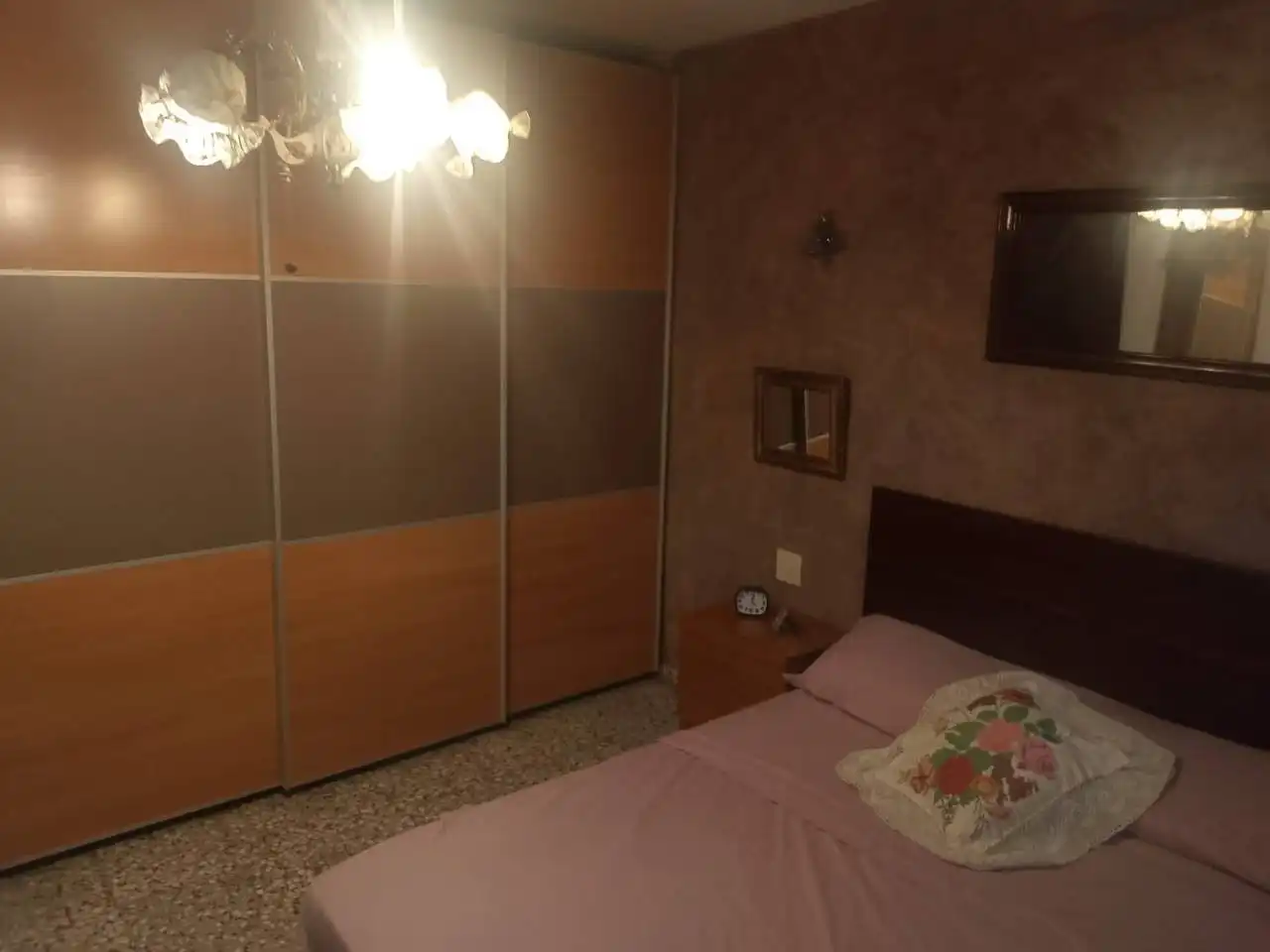 Schlafzimmer von Wohnung zum Verkauf in Oliva mit Klimaanlage, Möbliert und Balkon