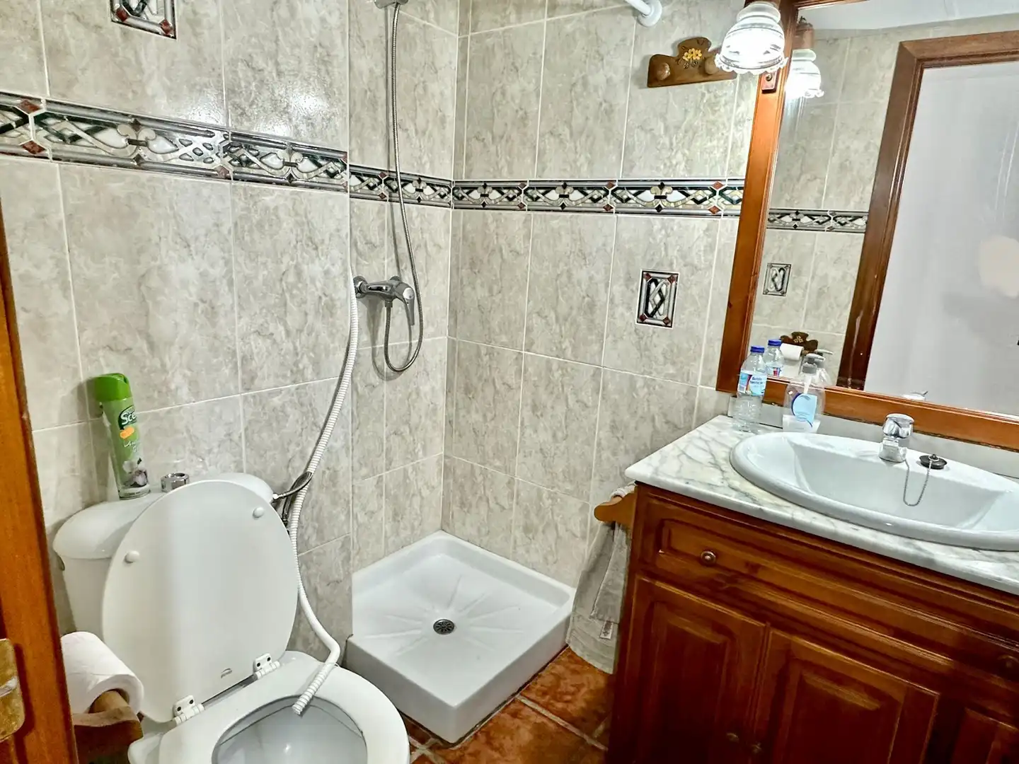 Baño de Apartamento de alquiler en Fuengirola con Aire acondicionado y Terraza