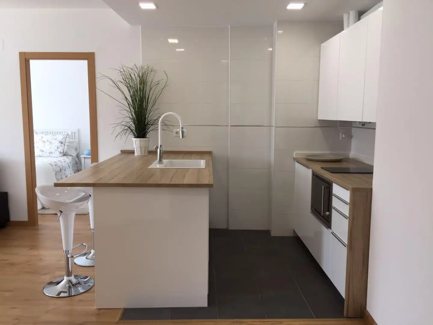 Kitchen of Flat for sale in Voto  with Heating, Parquet flooring and Furnished