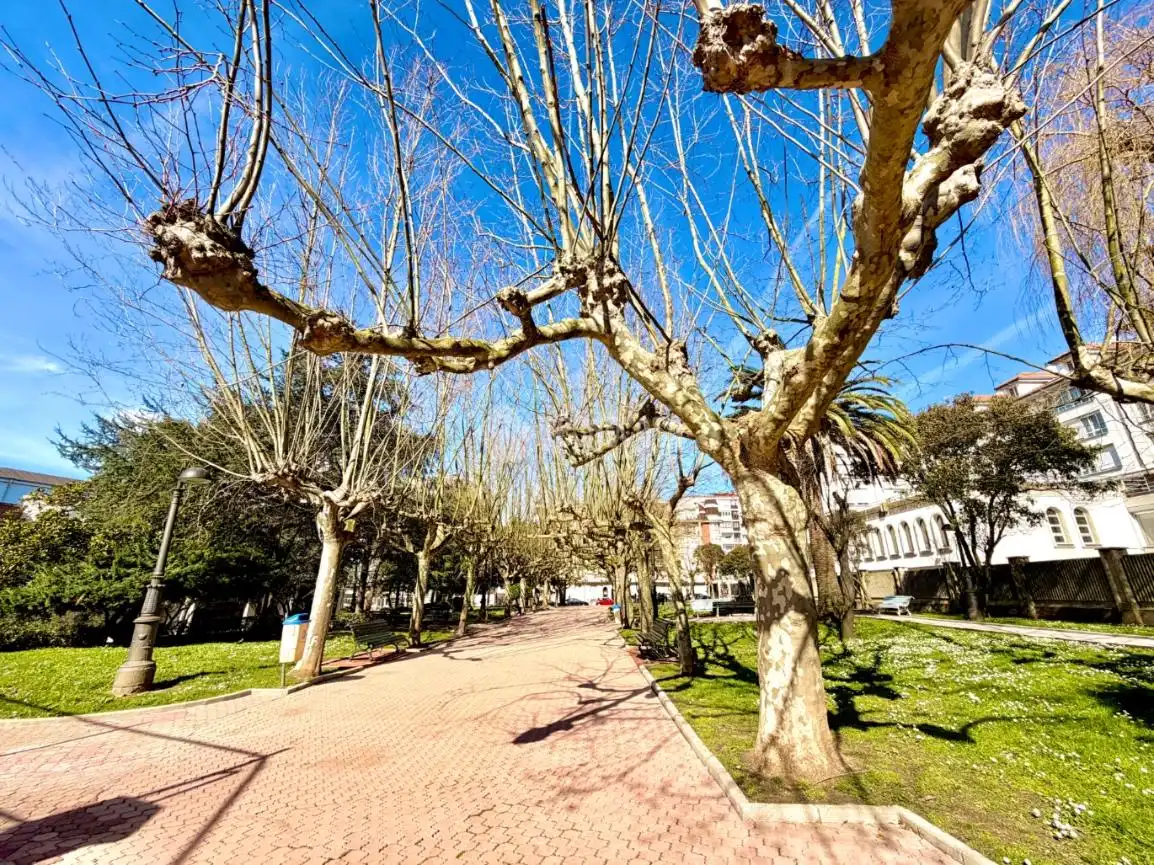 Vista exterior de Piso en venta en Santander con Calefacción, Parquet y Amueblado