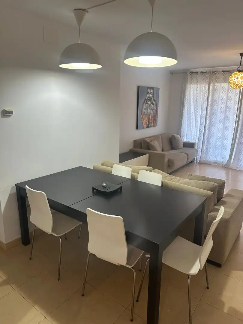 Comedor de Piso de alquiler en Torre-Pacheco con Aire acondicionado, Amueblado y Horno