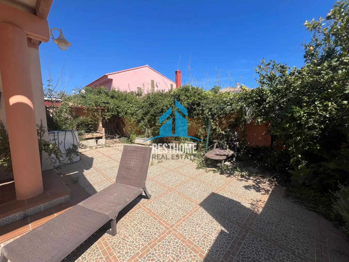 Jardí de Casa adosada en venda en Cullera amb Terrassa