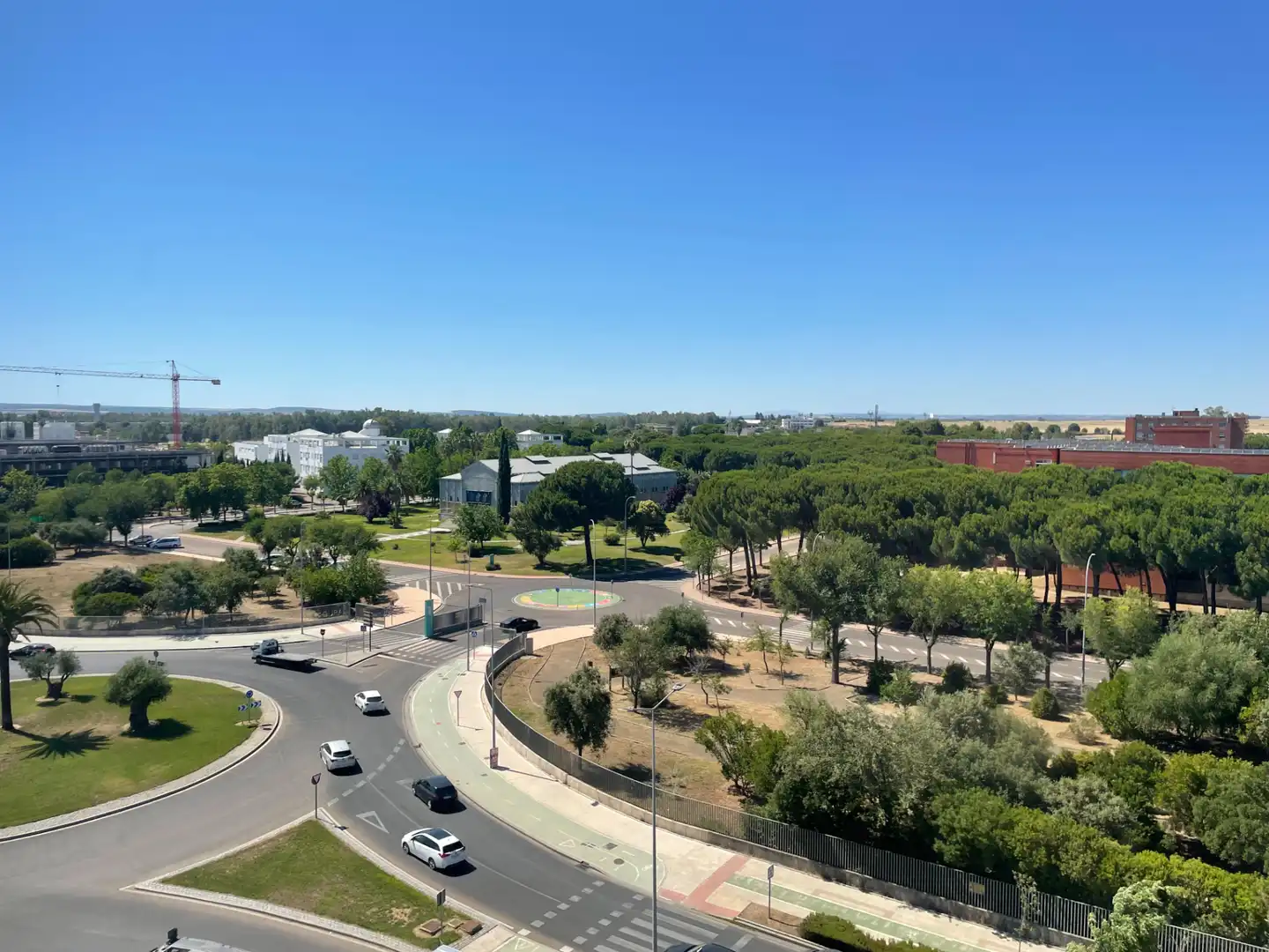 Vista exterior de Apartament de lloguer en Badajoz amb Aire condicionat, Calefacció i Parquet