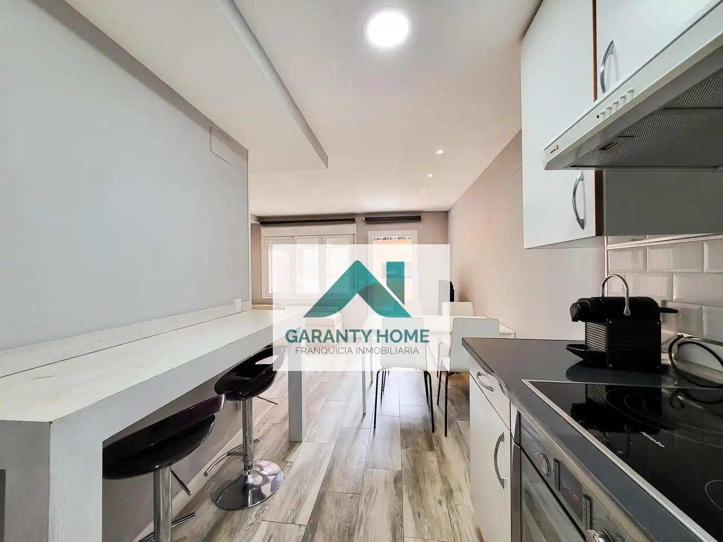 Cocina de Apartamento de alquiler en Villanueva de la Cañada con Aire acondicionado, Jardín privado y Terraza