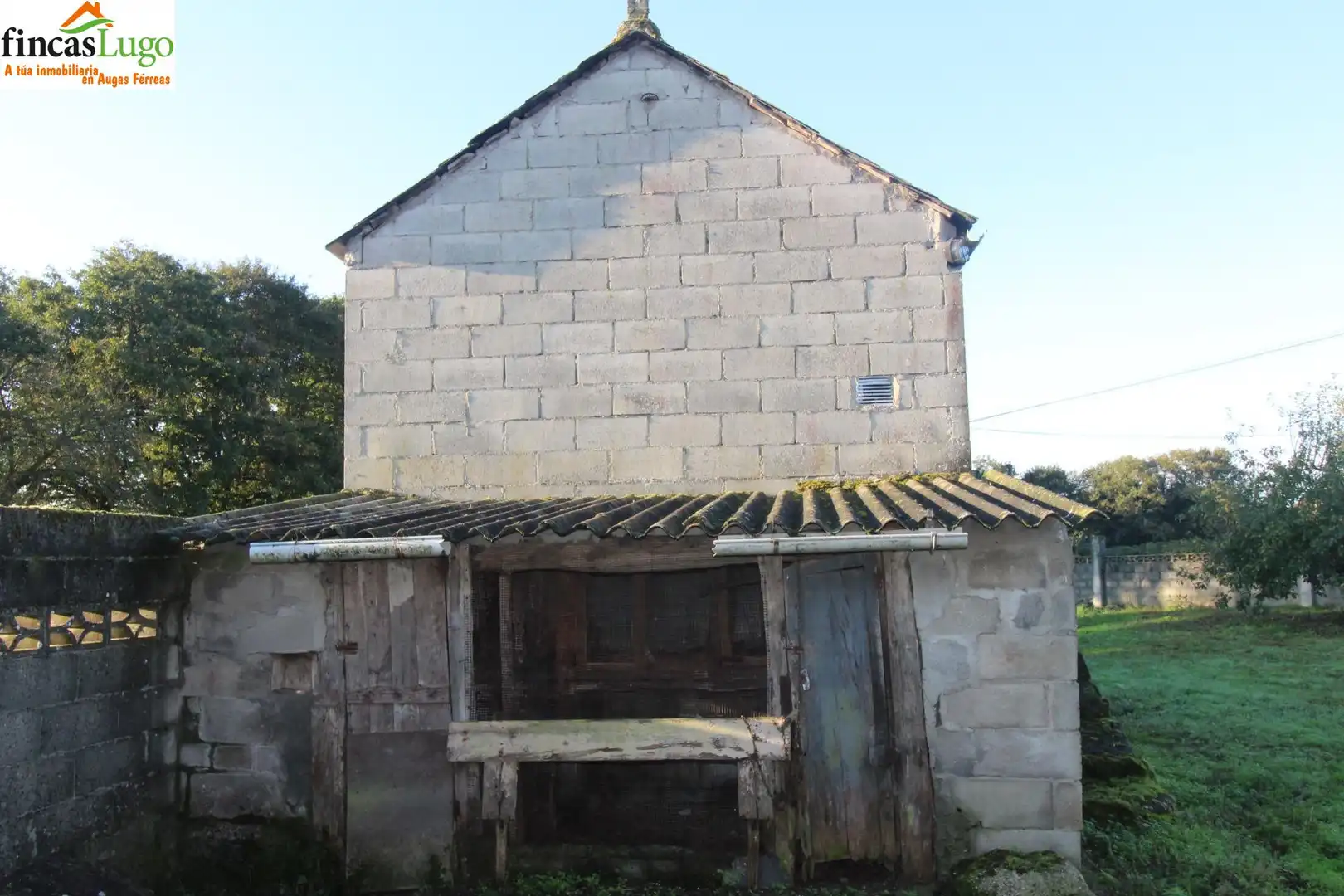 Vista exterior de Casa o chalet en venta en Lugo con Jardín privado y Amueblado
