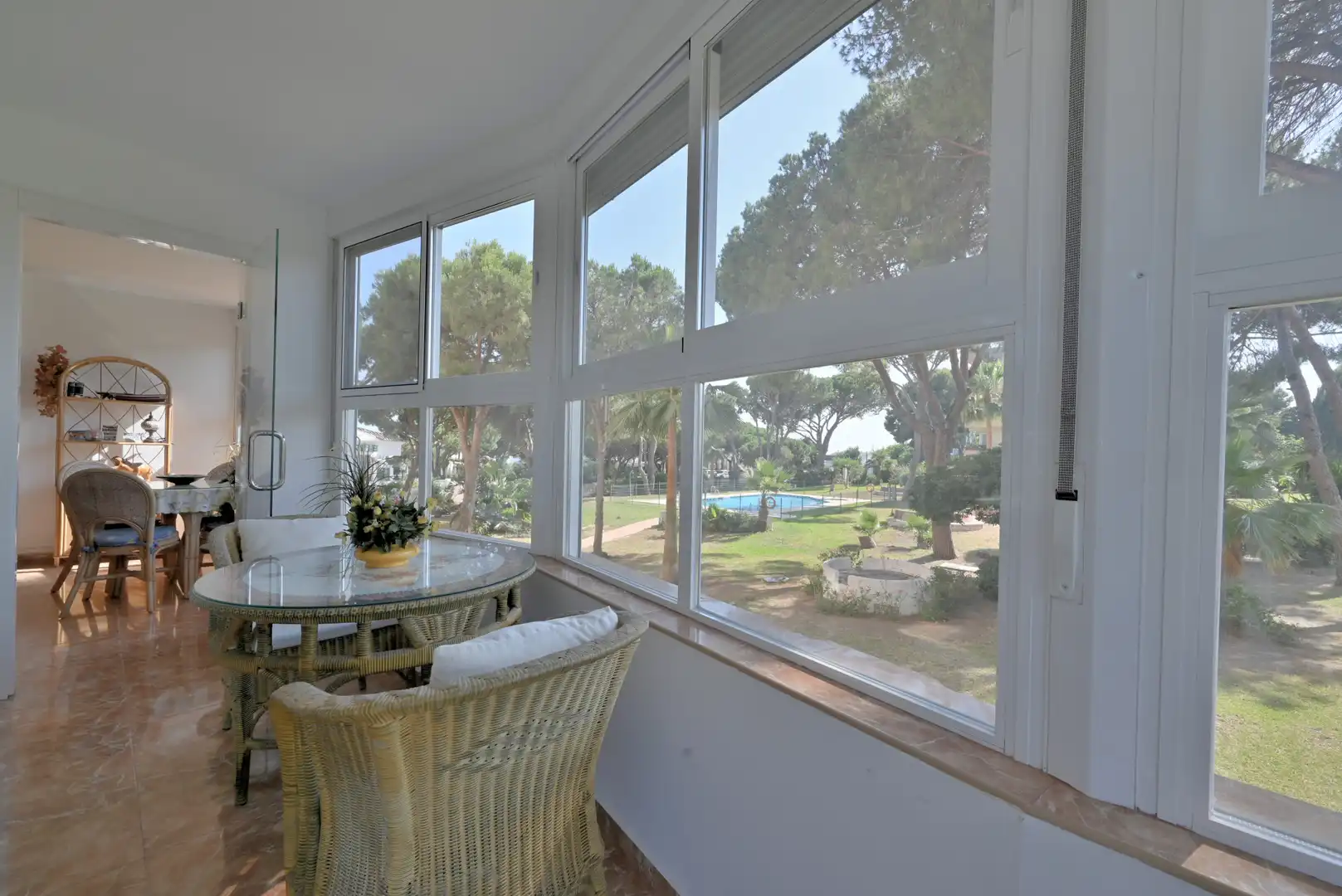 Garden of Apartments for sale in Mijas  with Air Conditioner, Terrace and Swimming Pool