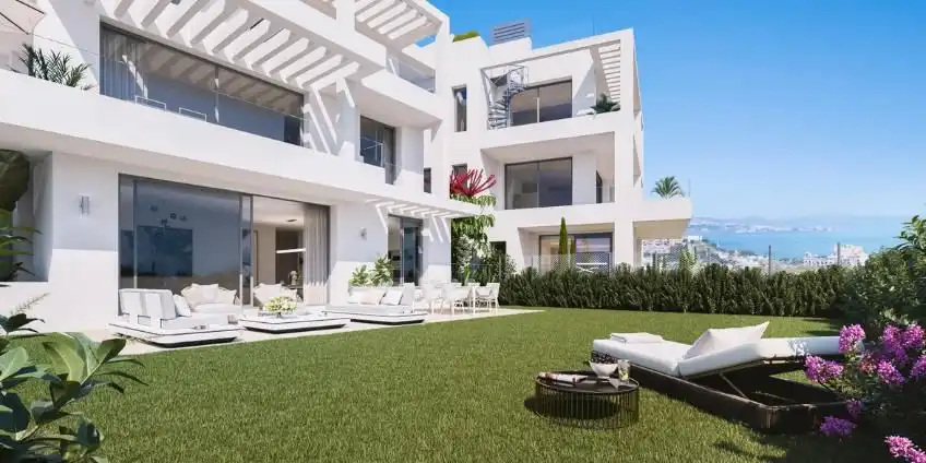 Apartamento con terraza en venta en Mijas pueblo