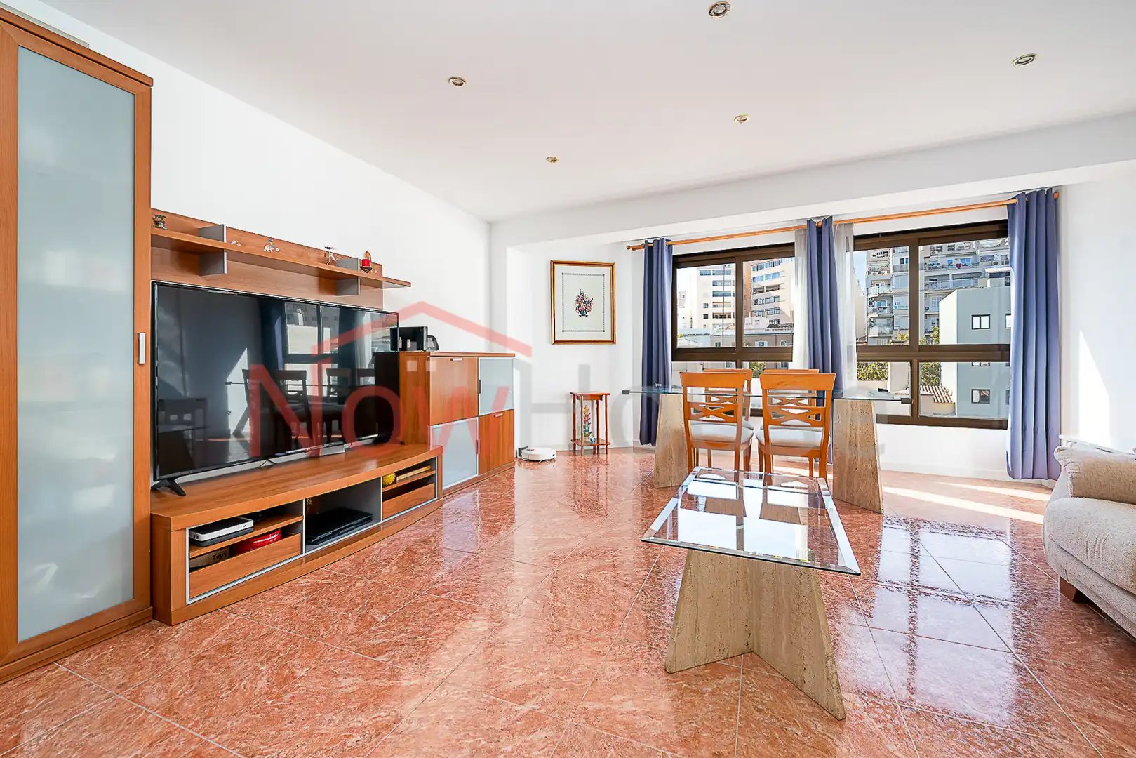 Sala d'estar de Pis en venda en  Palma de Mallorca amb Aire condicionat, Calefacció i Balcó