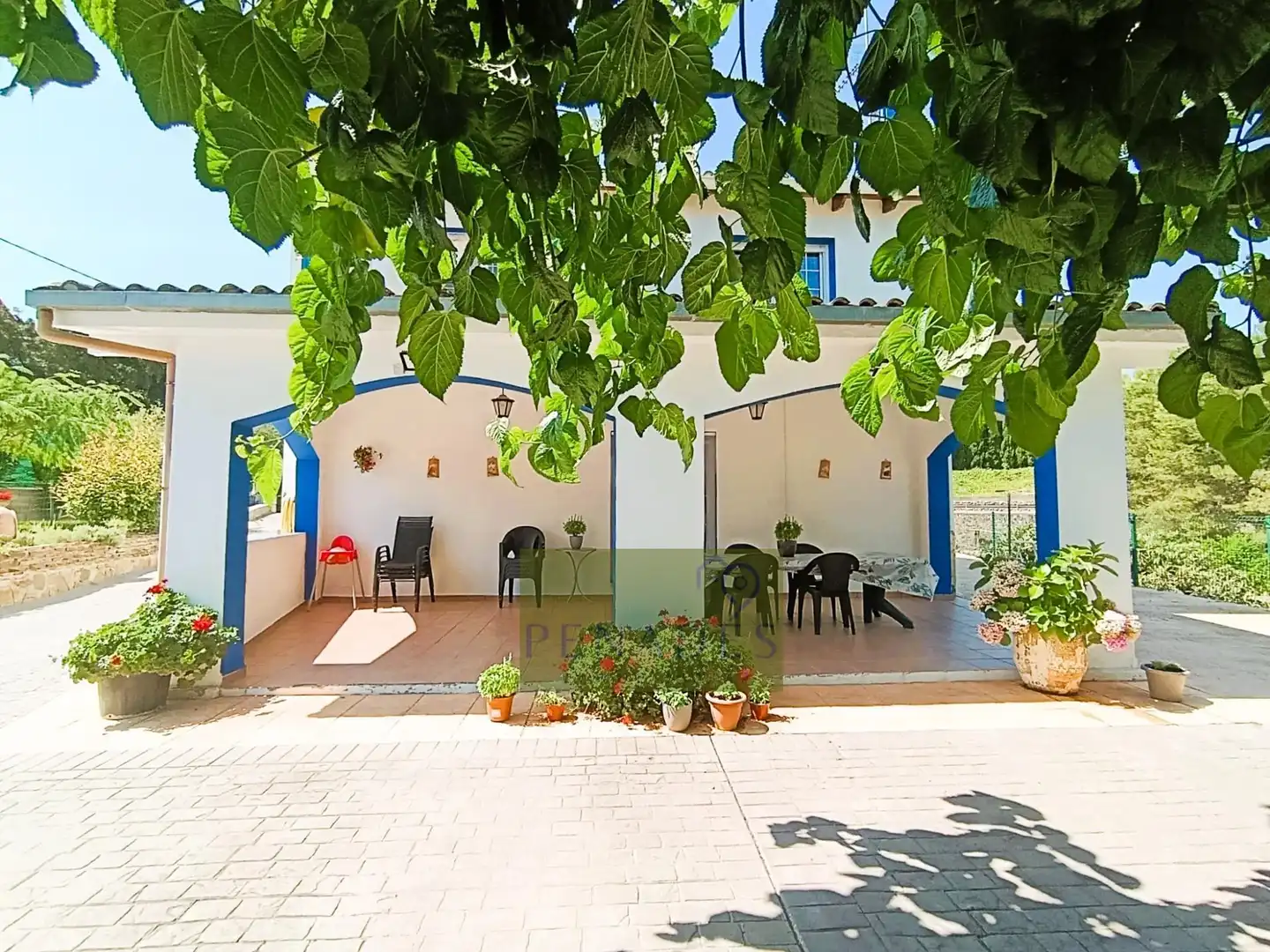 Terrassa de Casa o xalet en venda en Ontinyent amb Calefacció, Jardí privat i Terrassa